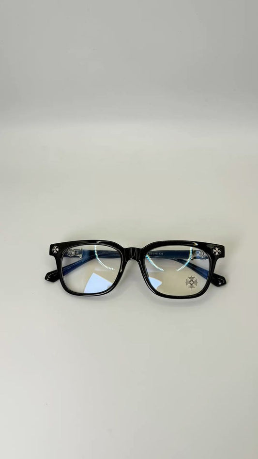 Rich lifestyle Brille – Klarglas & Schwarz