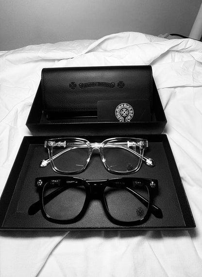 Rich lifestyle Brille – Klarglas & Schwarz