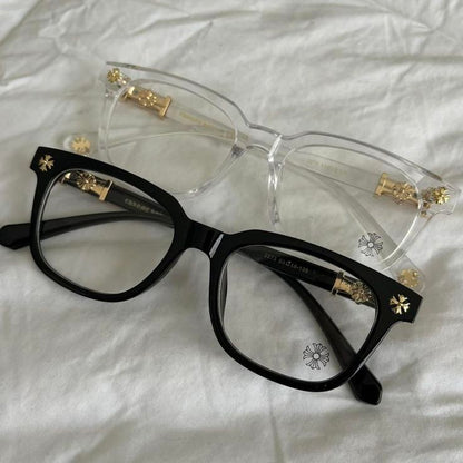 Rich lifestyle Brille – Klarglas & Schwarz